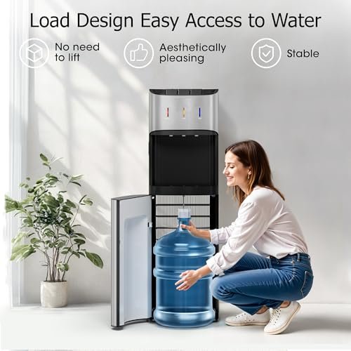 Tehanld - Tehanld Bottom Loading Water Cooler Dispenser for 3 or 5 Gallon Bottles